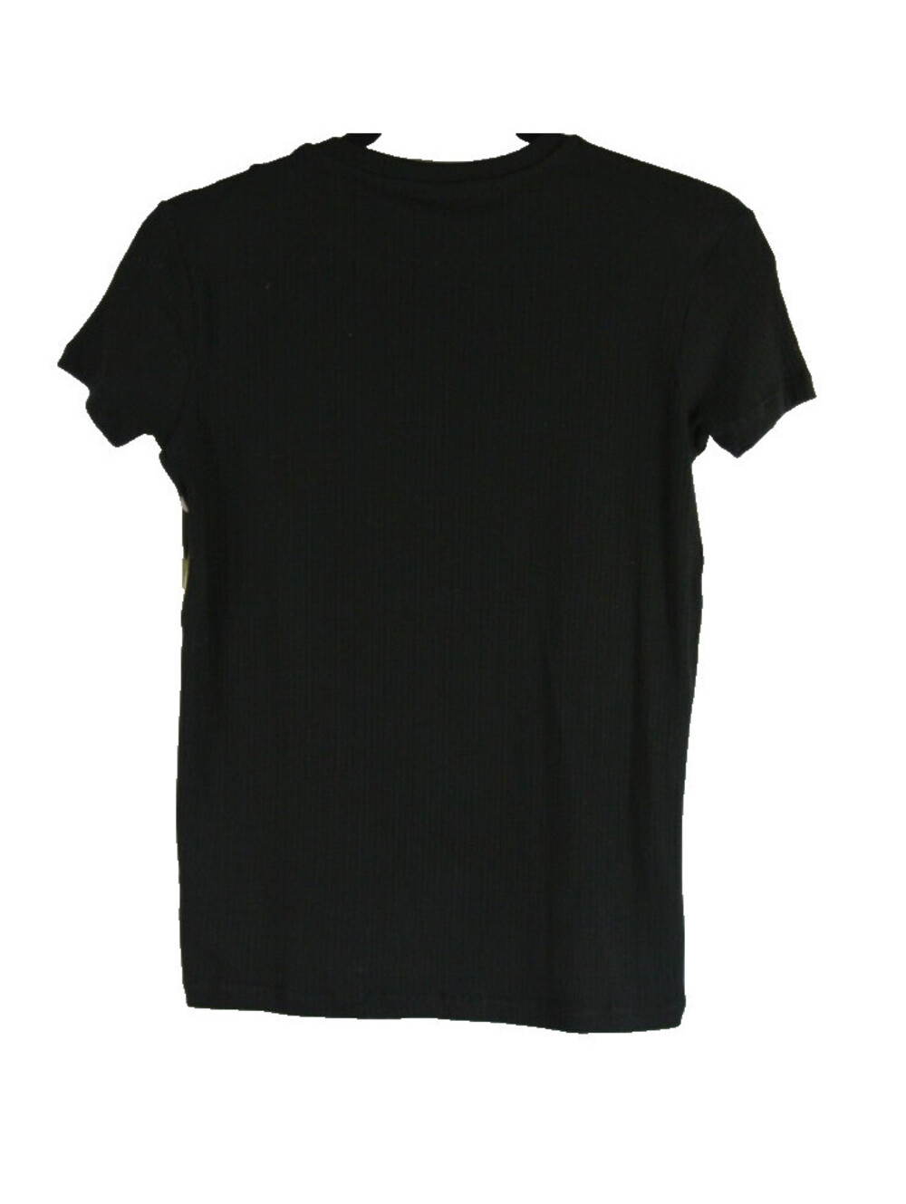 NEW, DESIGUAL Women's Orchid short-sleeve T-shirt in Black Sz M #T4061 - Picture 3 of 6
